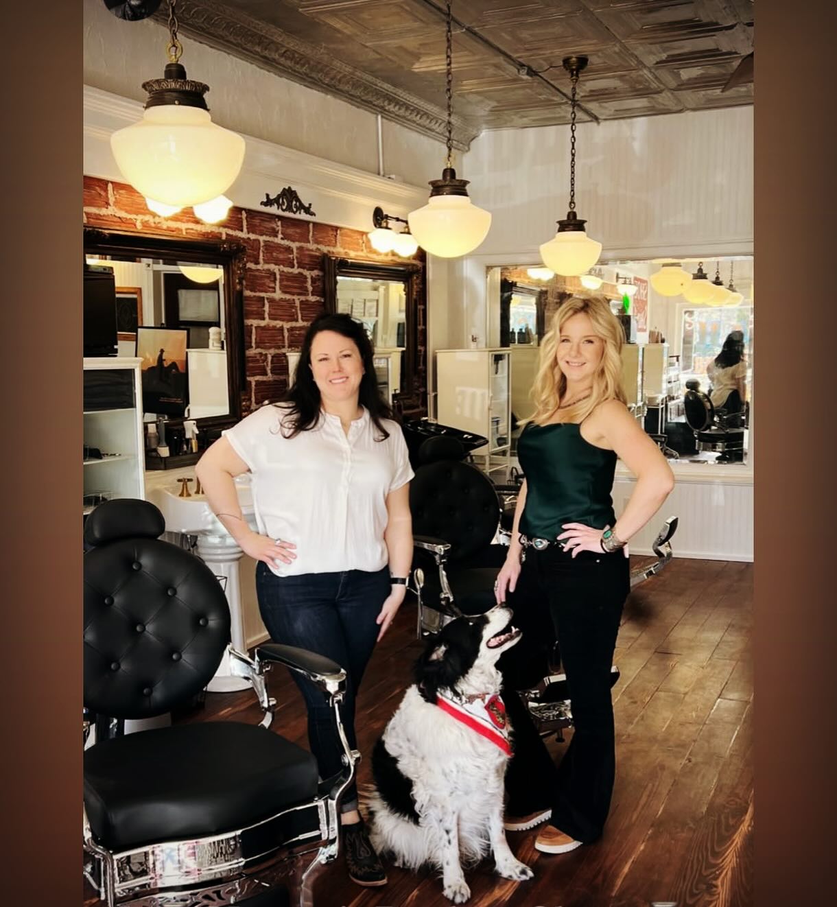 Flatland Grooming interior with professional stylists
